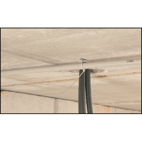 Suport bride plastic cu bridă preasamblată TBBL